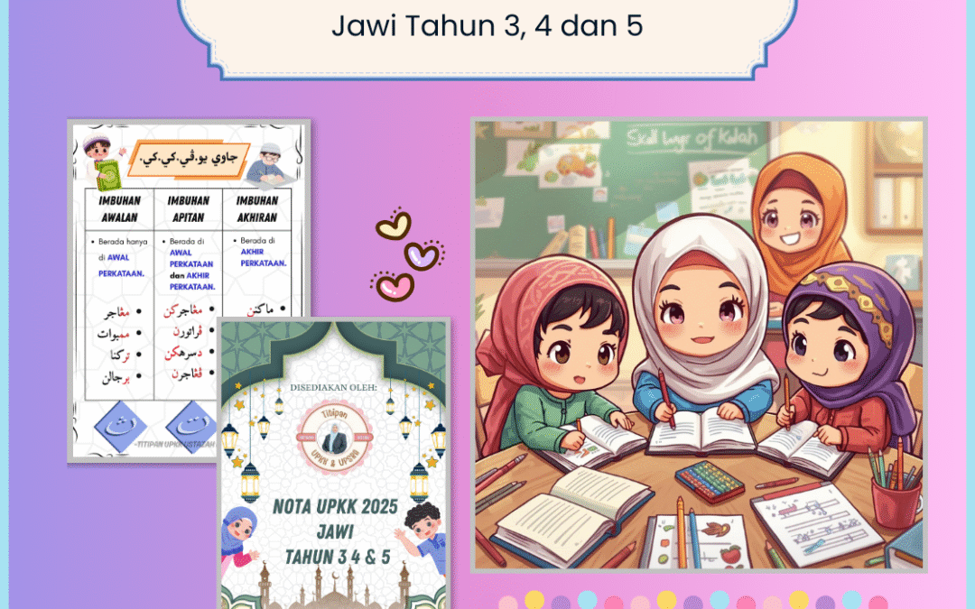 Lembaran Kerja Jawi & Khat Tahun 3, 4 dan 5