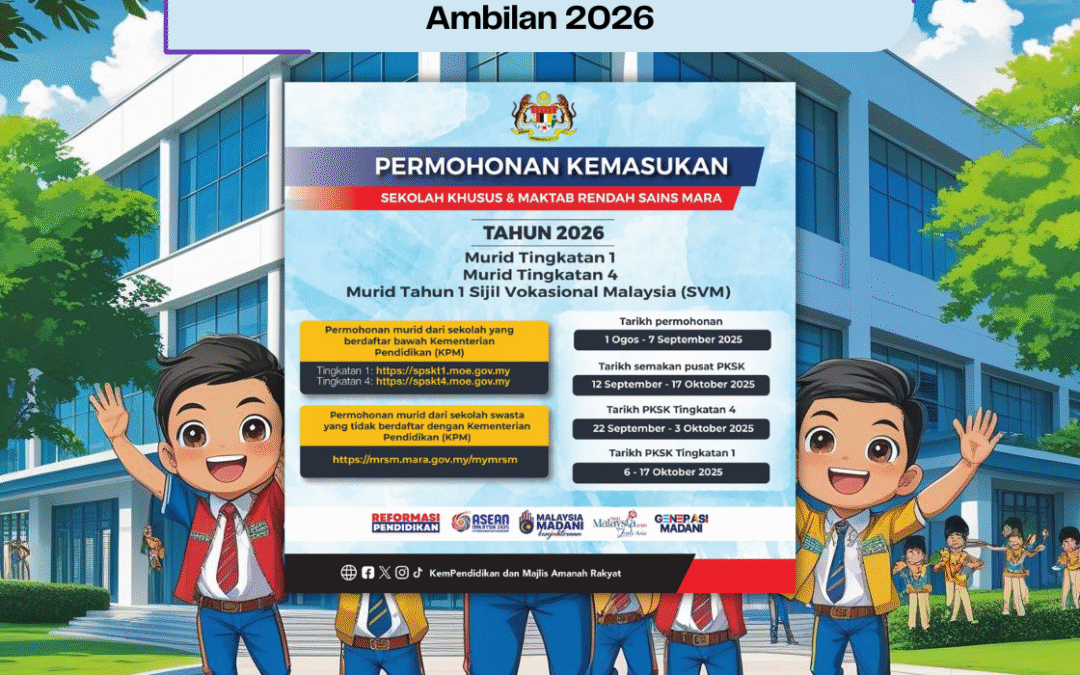 Permohonan Sekolah Khusus & MRSM 2026