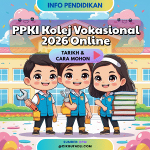 Permohonan PPKI Kolej Vokasional 2026 e-PKHAS