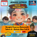 Poster Bengkel Express Matematik Tahun 6 – Kuasai Matematik Dalam 2 Jam