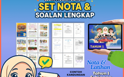 Latihan Exam Anak Lebih Mudah Dengan Set Nota & Soalan Lengkap