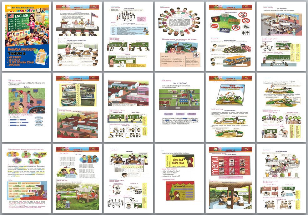Kertas Bahasa Inggeris Tahun 2
