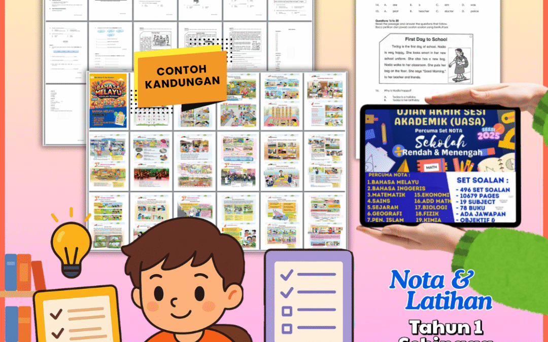 Set Nota & Soalan Peperiksaan Digital – Academy Excella