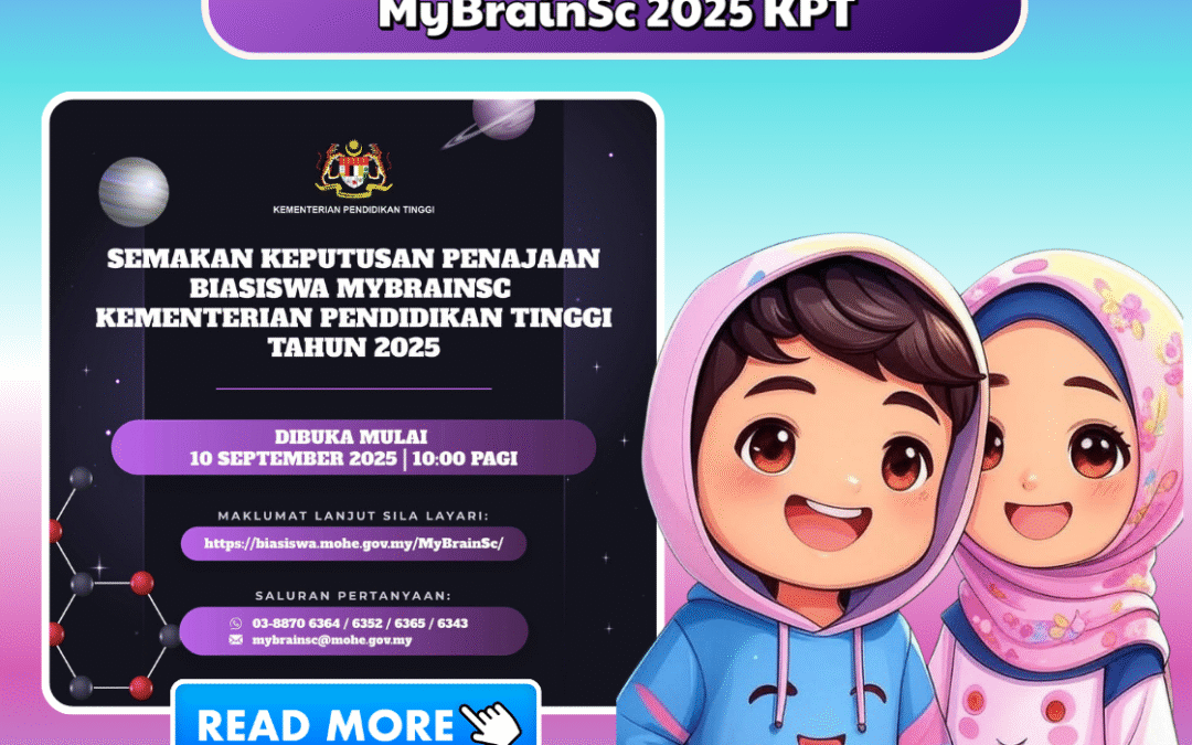 Semakan Keputusan Biasiswa MyBrainSc 2025 KPT