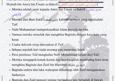 Penolakan penduduk Taif dan kesabaran Rasulullah dalam berdakwah