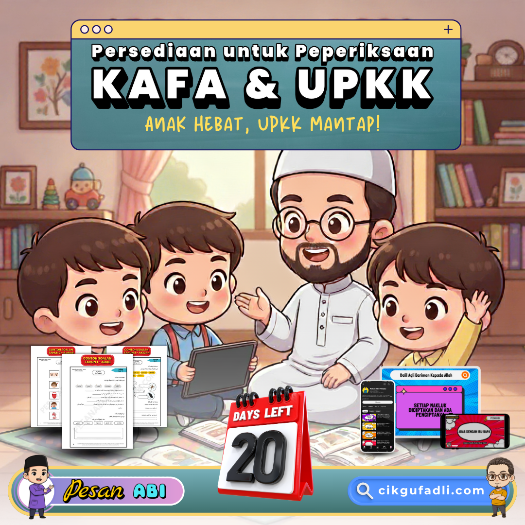 Video silibus KAFA untuk ulang kaji anak sebelum peperiksaan Video silibus KAFA untuk ulang kaji anak sebelum peperiksaan