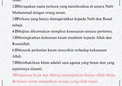 Hikmah dan Kelebihan Mukjizat Rasulullah SAW