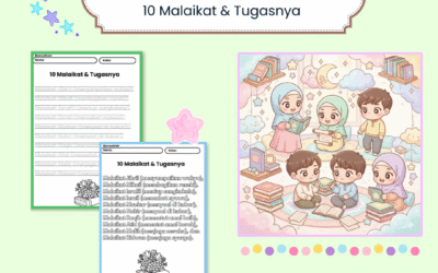 10 Malaikat & Tugasnya – Bahan BBM Nafsiah untuk Anak-anak