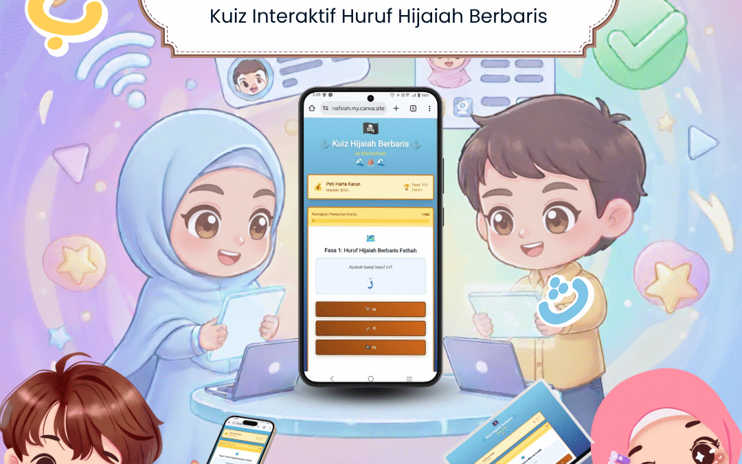 Kuiz Huruf Hijaiah Berbaris Online Percuma