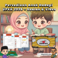 Poster persediaan ulangkaji UPKK 2025 lengkap dengan soalan & video