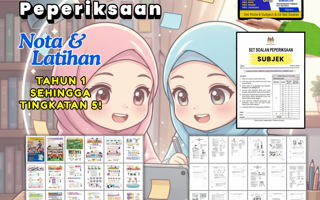 Ulang Kaji Tak Perlu Serabut dengan Set Nota Excella