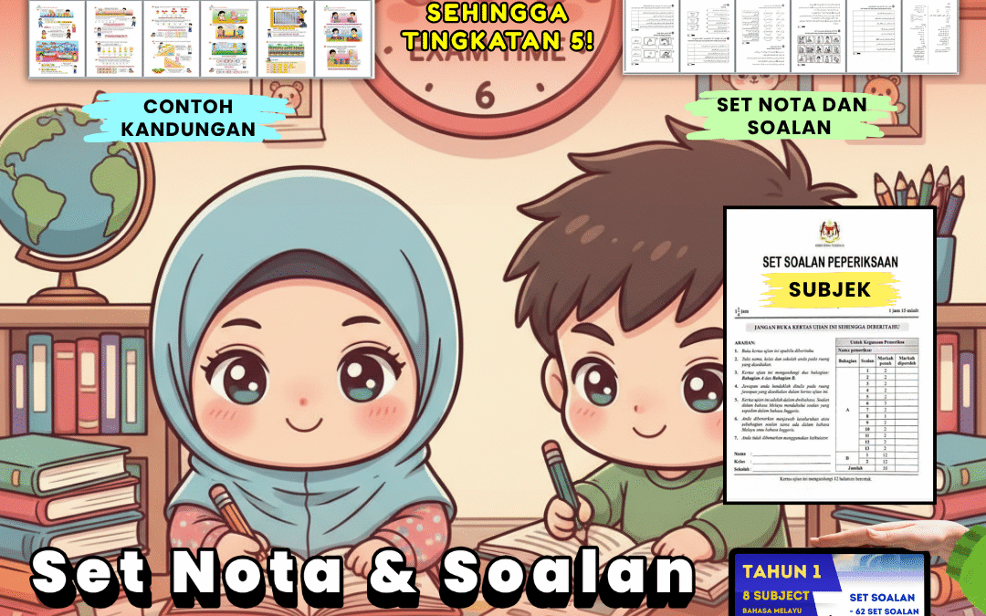 Set Nota & Soalan Peperiksaan Academy Excella – Ulangkaji Segera
