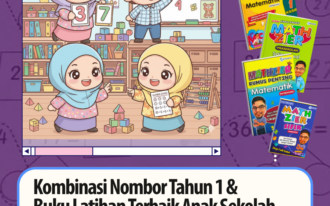 Kombinasi Nombor Tahun 1 & Buku Latihan Terbaik Anak Sekolah