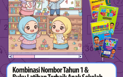 Kombinasi Nombor Tahun 1 & Buku Latihan Terbaik Anak Sekolah