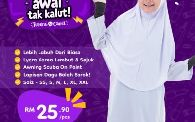 Bayangkan Kelegaan Mommies Dengan TudungSiComel
