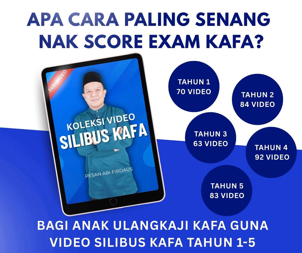 Score exam kafa