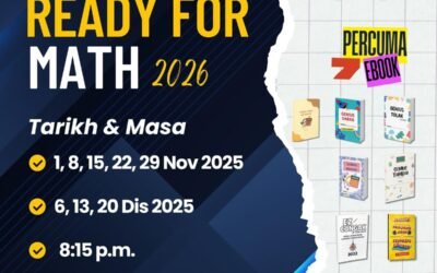 Ready For Math 2026 – Kelas Matematik Awal Dengan 7 eBook Percuma
