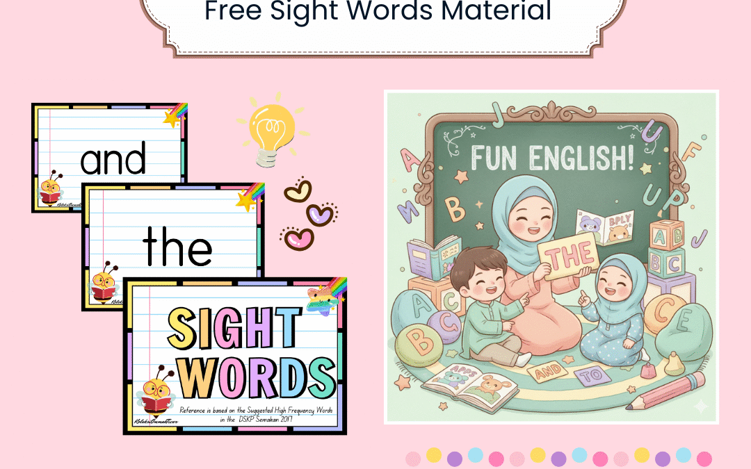 Free Sight Words Material by Faiznur Fauzi (Ommakticer)