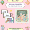 Bahan percuma Sight Words oleh Faiznur Fauzi (Ommakticer)