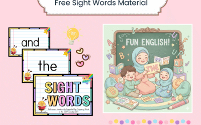 Free Sight Words Material by Faiznur Fauzi (Ommakticer)