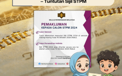 Pemakluman Calon STPM 2024 – Tuntutan Sijil STPM