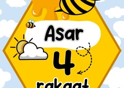 Kad pendidikan Islam bilangan rakaat solat Asar