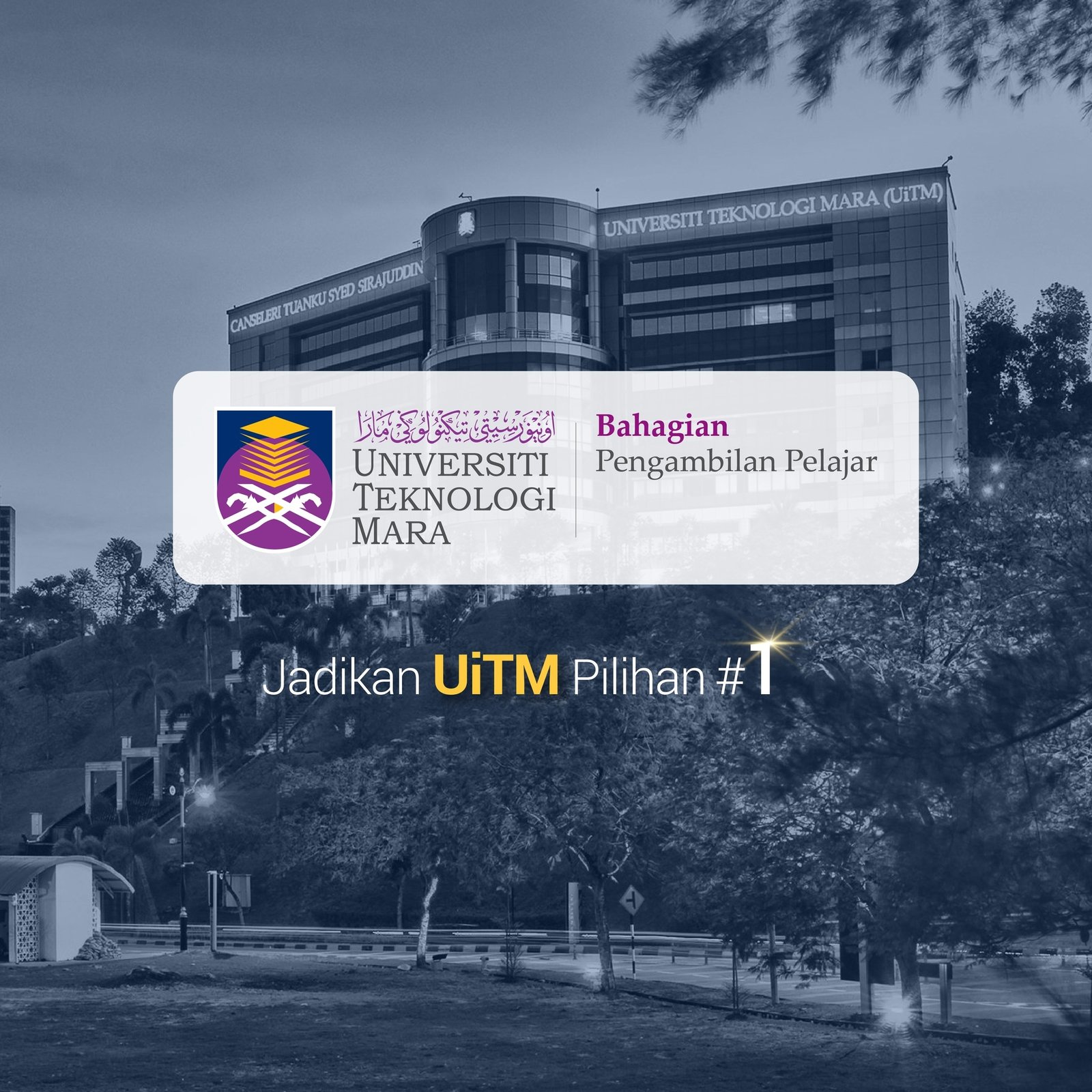 Sumber Bahan: Bahagian Pengambilan Pelajar UiTM