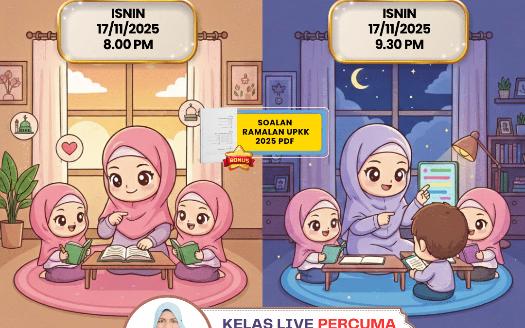 Kelas Ibadah & Jawi UPKK – Night Boost (17 Nov)