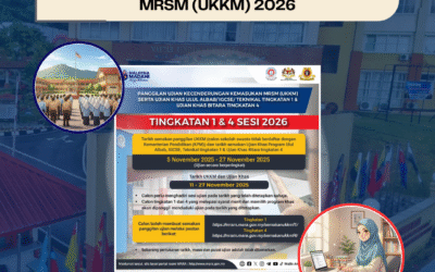 Panggilan Ujian Kecenderungan Kemasukan MRSM (UKKM) 2026