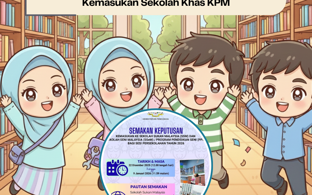 Semakan Keputusan SSM & SSeM 2026 | Kemasukan Sekolah Khas KPM