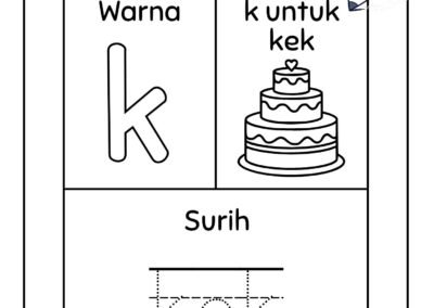 Bahan latihan bercetak untuk murid