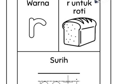 Aktiviti pembelajaran bertema huruf