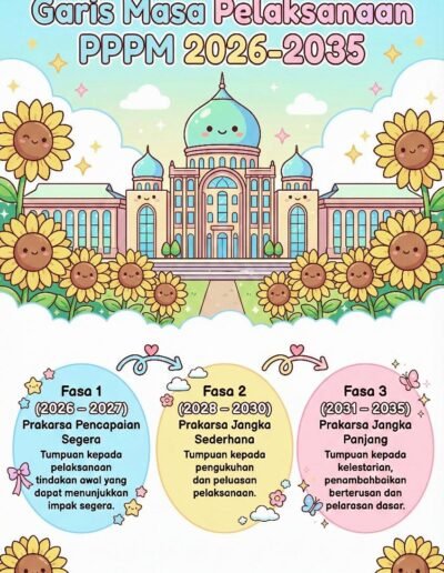 Garis masa pelaksanaan PPPM 2026–2035 tiga fasa