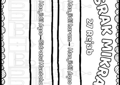 Lembaran kerja bahan Israk Mikraj Pendidikan Islam boleh cetak