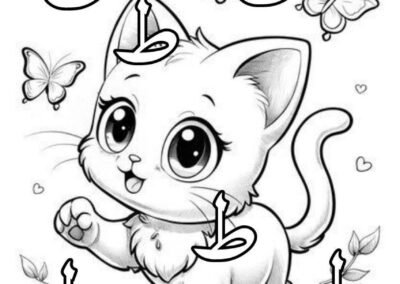 Aktiviti mewarna huruf jawi prasekolah