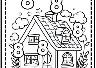 Lembaran kerja mewarna haiwan untuk murid prasekolah