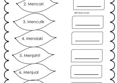Aktiviti jawikan perkataan rumi