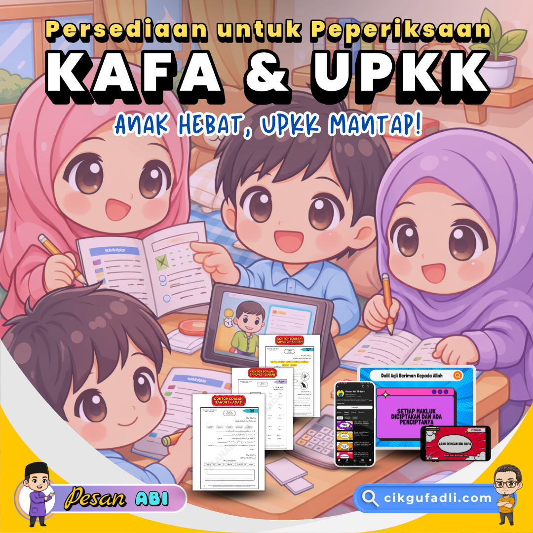 persediaan peperiksaan kafa dan upkk dengan latihan soalan dan video pembelajaran