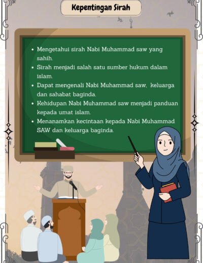kepentingan mempelajari sirah nabi muhammad pendidikan islam