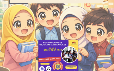 Permohonan Matrikulasi Fasa 2 2026/2027 Dibuka – Tarikh & Cara Mohon