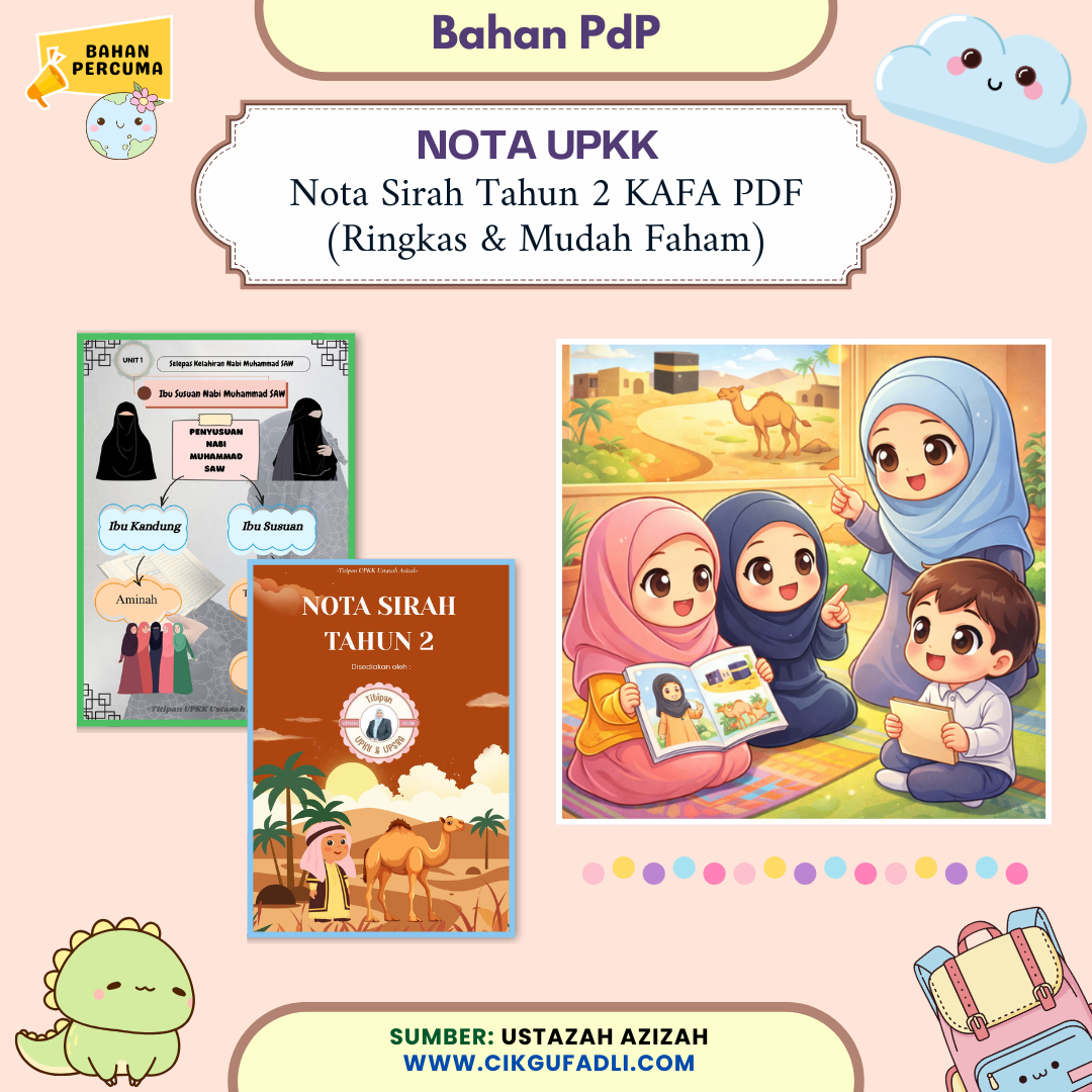 nota sirah tahun 2 kafa pdf ringkas mudah faham bahan pdp pendidikan islam