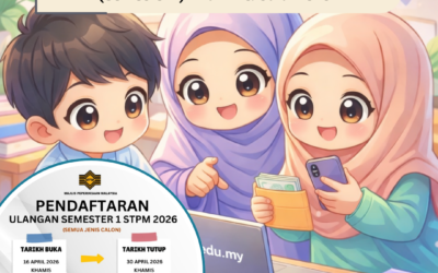 Pendaftaran Ulangan STPM 2026 Dibuka (Semester 1) – Tarikh & Cara Mohon