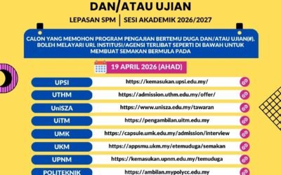 Semakan Temu Duga UPU 2026: Senarai Link Rasmi & Tarikh Semakan