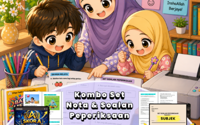 Anak Suka Gadget? Tukar Screen Time Jadi Belajar Dengan Nota & Soalan PDF