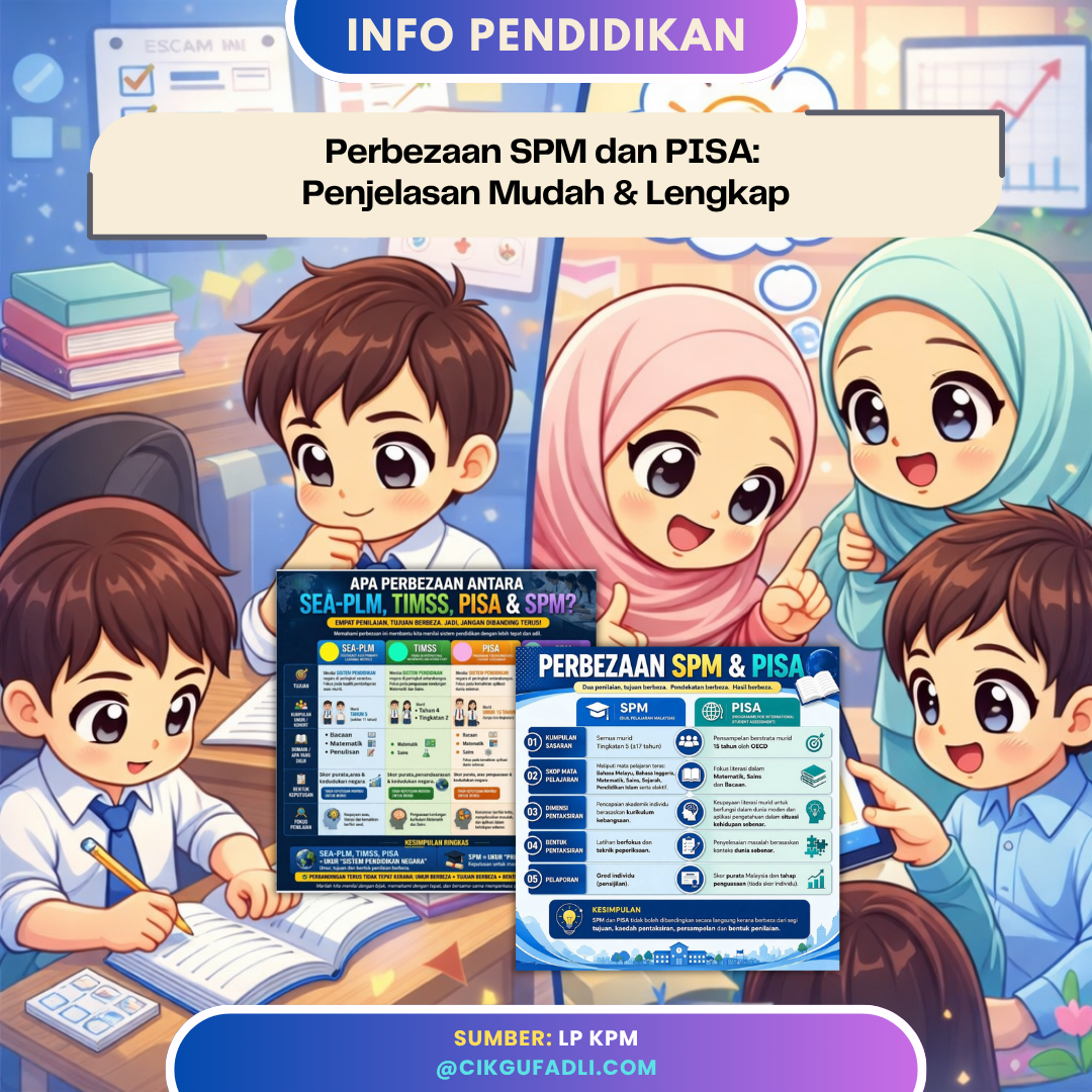 perbezaan spm dan pisa penjelasan mudah sistem pendidikan malaysia