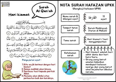 Surah Al-Qari’ah lengkap dengan kefahaman hari kiamat