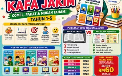 Nota Ringkas KAFA JAKIM Tahun 1–5 PDF Comel & Mudah Faham