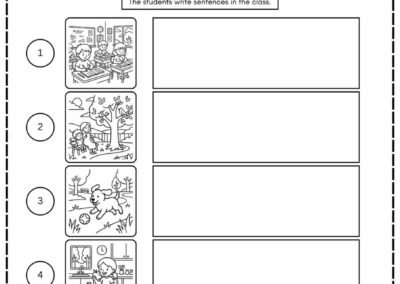 Bahan Bahasa Inggeris sekolah rendah halaman 5 worksheet membaca gambar dan bina kefahaman ayat mudah
