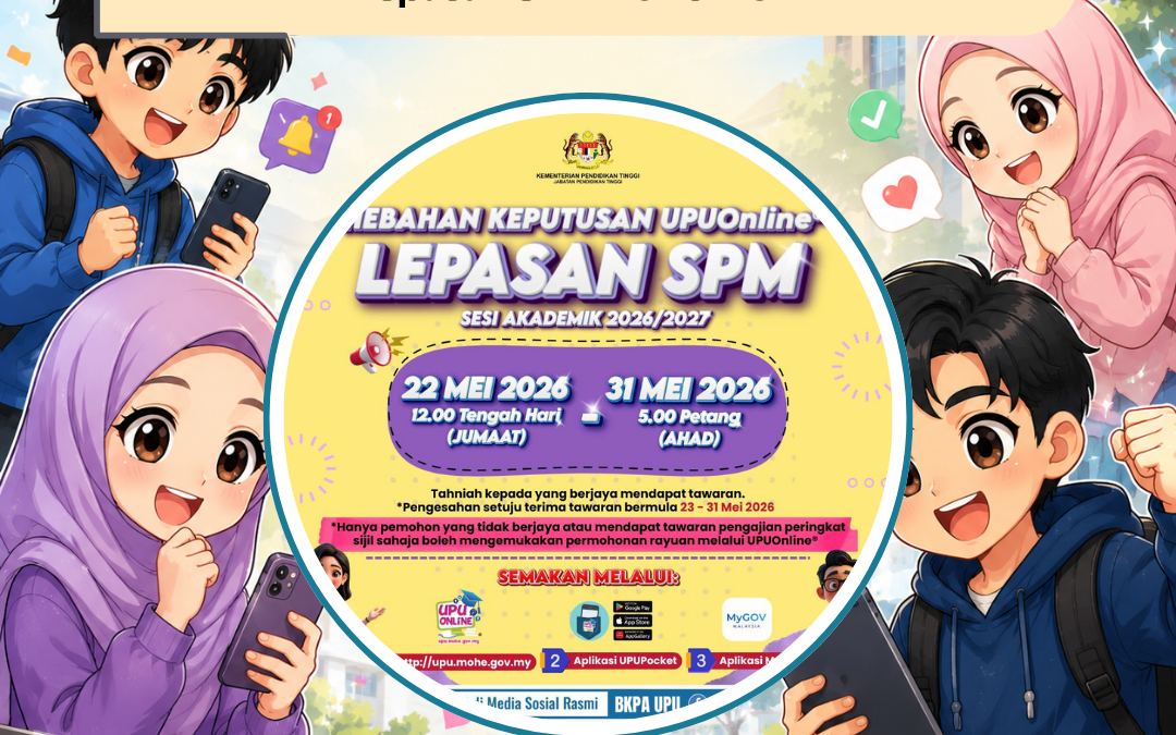 Hebahan Keputusan UPUOnline 2026