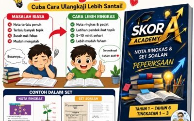 Anak Cepat Bosan Belajar? Cuba Cara Ulangkaji Lebih Santai Ini